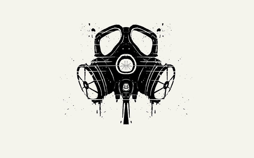 Anime Gas Mask, toxic mask HD wallpaper