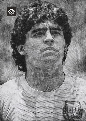 Diego Maradona Coloring Page  Free Printable Coloring Pages for Kids