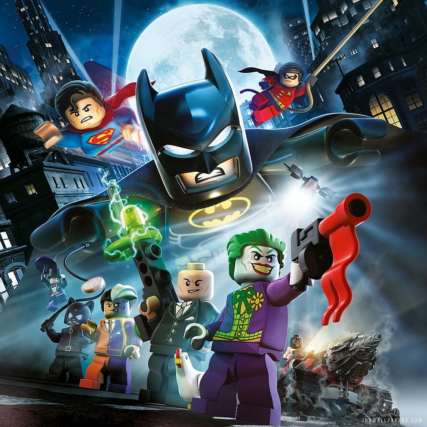 Lego Batman 2 DC Super Heroes quality [1024x1024] for your , Mobile & Tablet, batman lego christmas HD phone wallpaper