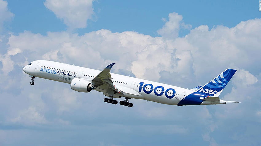 Sind wir den unbemannten Verkehrsflugzeugen einen Schritt näher gekommen?, Airbus A350 1000 HD-Hintergrundbild