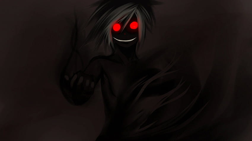 Demon, Dark, Red eyes, Anime boys /, black anime boy HD wallpaper | Pxfuel