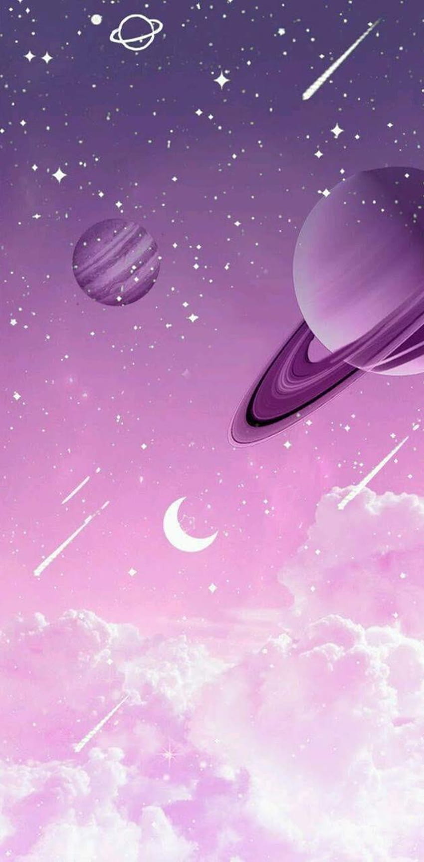 pink galaxy by SAFRONMARSS, pink and purple galaxy HD phone wallpaper