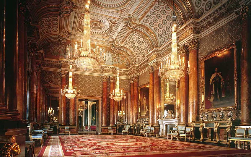 Detail für Buckingham Palace HD-Hintergrundbild