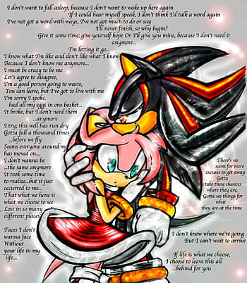 sonic shadow and amy Picture #128880732