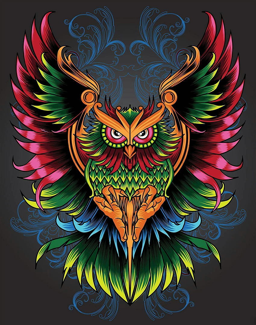 Colorful Owl Tattoos For Girls Images & Pictures - Becuo | Owl tattoo  design, Baby owl tattoos, Colorful owl tattoo