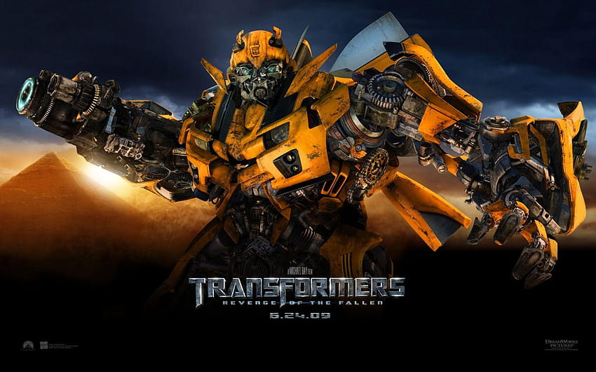 Transformers Bumblebee, transformatörler 3d HD duvar kağıdı