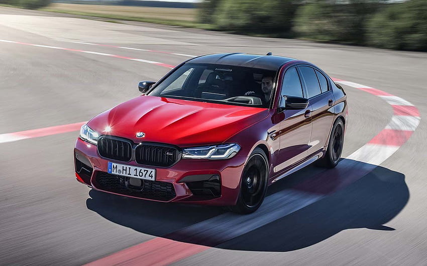La BMW M5 2021 fait ses débuts avec des améliorations subtiles mais significatives Fond d'écran HD