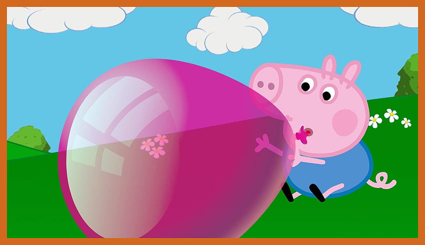 6 Peppa Pig, Peppa Pig-Mem HD-Hintergrundbild