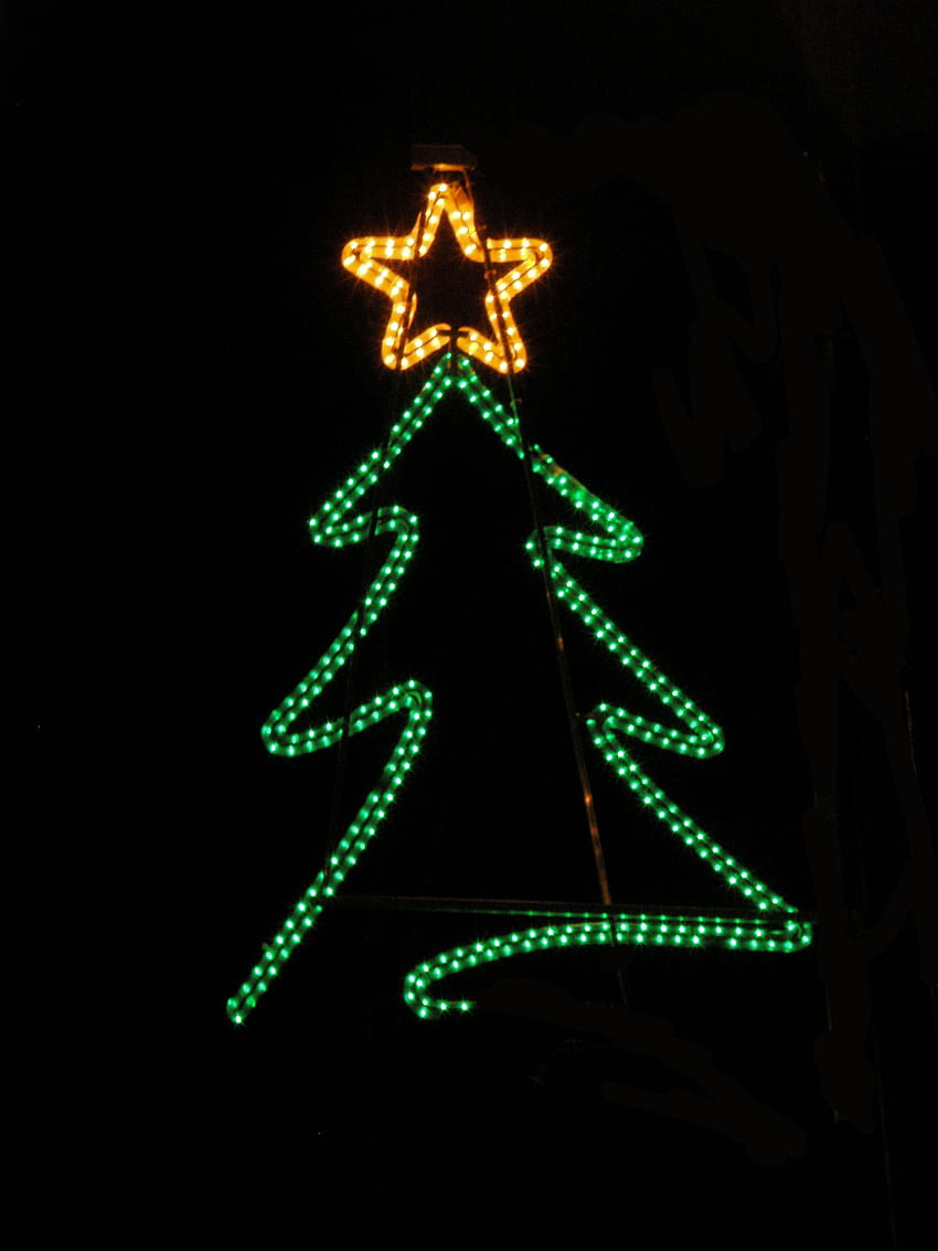 Merry Christmas Neon, xmas neon HD phone wallpaper