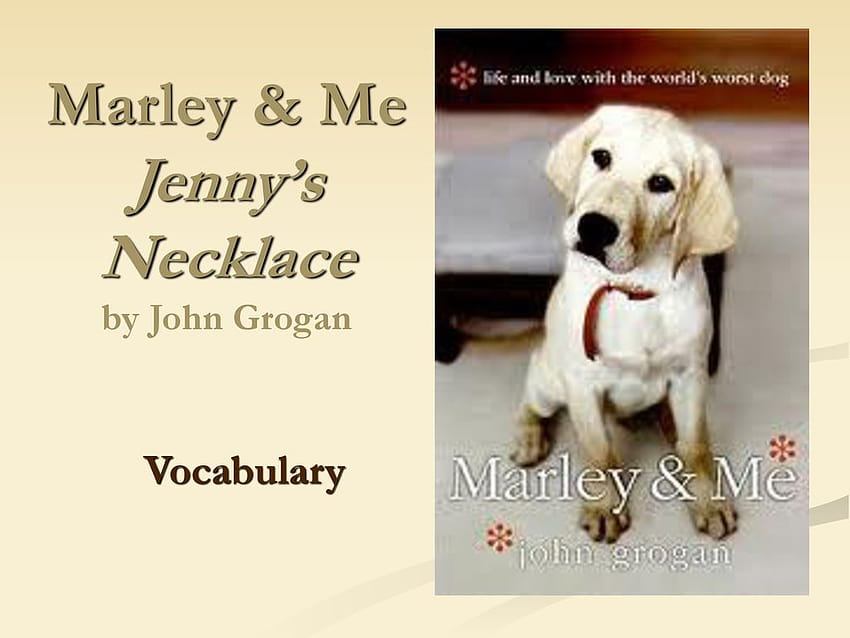 Marley and me clearance necklace