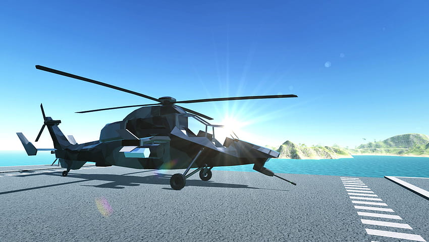 Tropicopter. [ ] : Ravenfield HD wallpaper