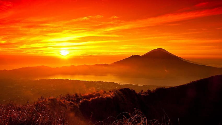 FunMozar – Matahari terbit yang indah, matahari terbit Wallpaper HD