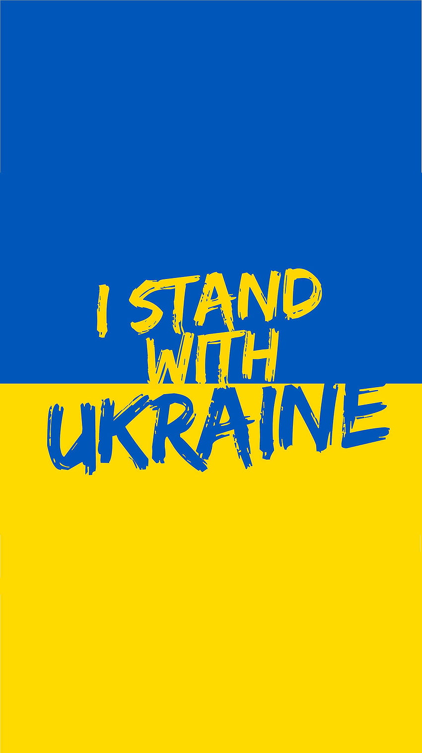 Iphone Ich stehe mit der Ukraine, ukraine iphone HD-Handy-Hintergrundbild