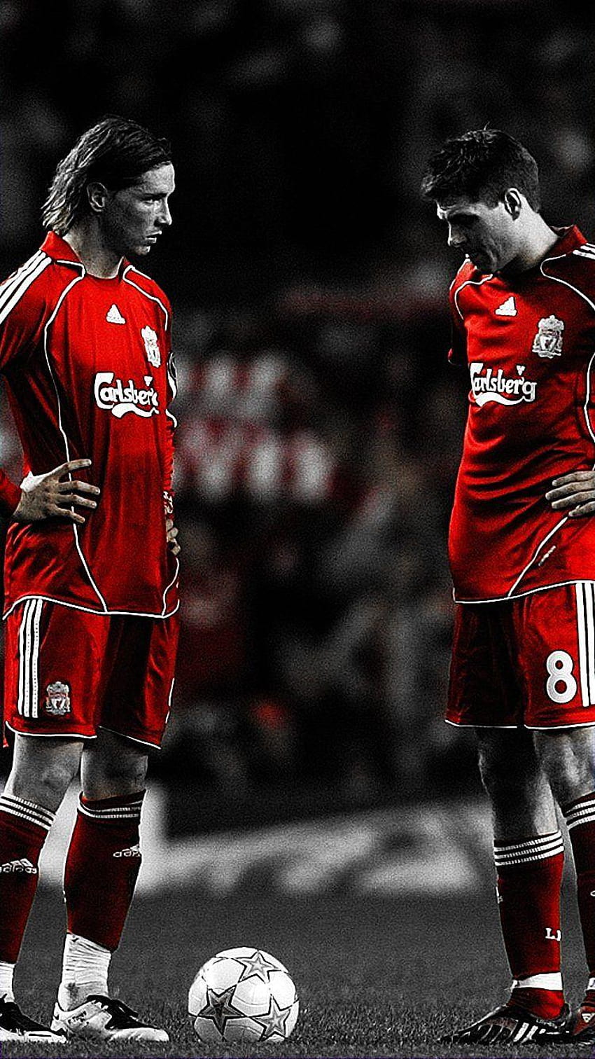 Footy no Twitter:, Gerrard e Torres Papel de parede de celular HD