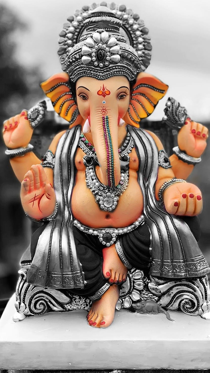 Ganesha Editado móvil pantalla, Dios indio in 2020, iphone ganpati HD phone wallpaper