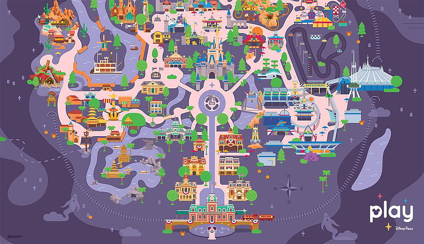 Play Disney Parks Celebrates Halloween With New, halloween magic HD wallpaper
