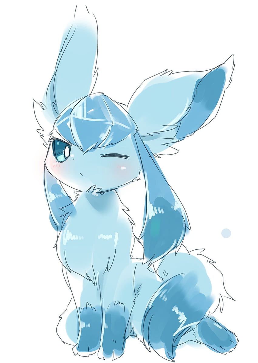Extremely Cute Glaceon HD phone wallpaper