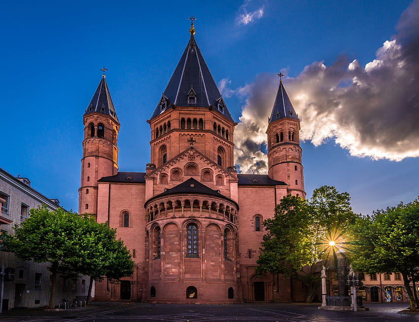 1 Mainz Cathedral HD wallpaper