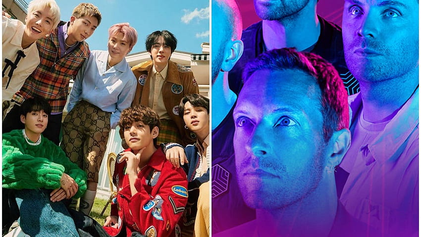 BTS i Coldplay łączą siły w epickiej współpracy nad nowym singlem zatytułowanym My Universe, który ukaże się 24 września, coldplay x bts my universe Tapeta HD