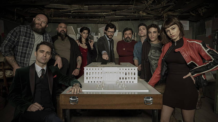 Series: El gazapo tecnológico de La casa de papel con los móviles HD wallpaper