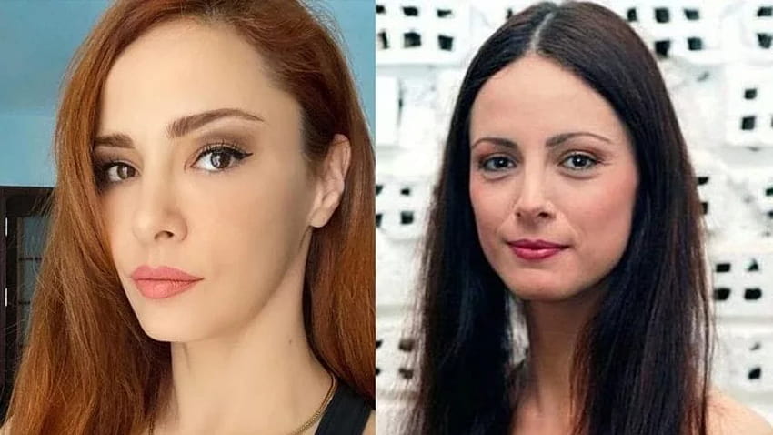 Demet Özdemir, Fahriye Evcen und Meryem Uzerli ... Türkische Schauspielerinnen SCHOCKIERENDE Transformation vor und nach plastischen Operationen HD-Hintergrundbild