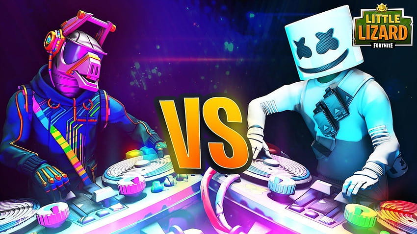 MARSHMELLO vs DJ YONDER in Fortnite, yonder unmasked HD wallpaper | Pxfuel