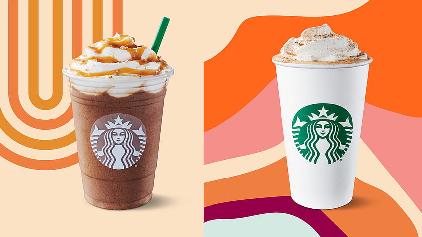 Best Starbucks Fall Drinks That Aren't Just Pumpkin Spice Lattes 2021, cute autumn starbucks drinks HD wallpaper