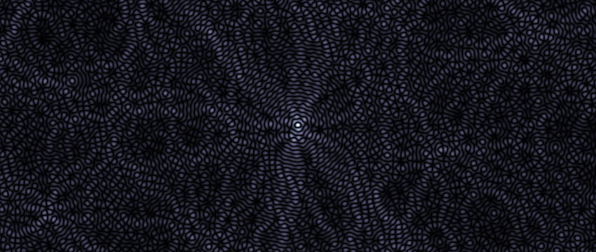50 randomised then superimposed plane waves, matlab HD wallpaper