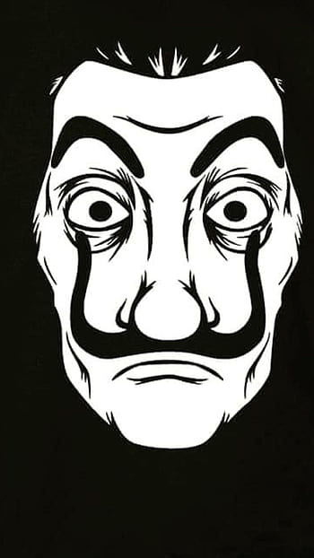 2019 Salvador Dali Mask La Casa De Papel Cosplay Clown Face Masks ...