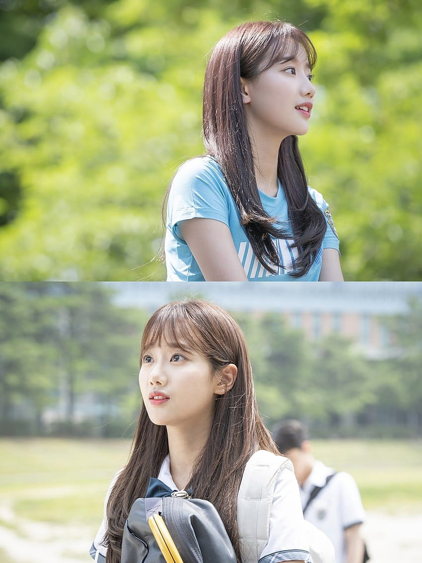APRIL's Naeun And Kim Hye Yoon Get Into Character For Upcoming HD phone wallpaper