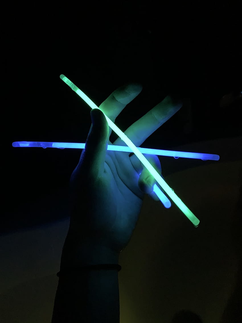 Glow Stick, light stick HD phone wallpaper