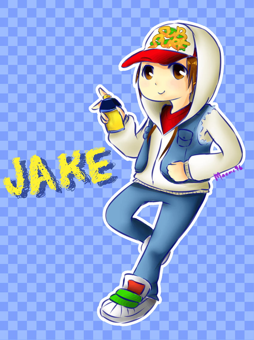 Jake from Subway Surfers 