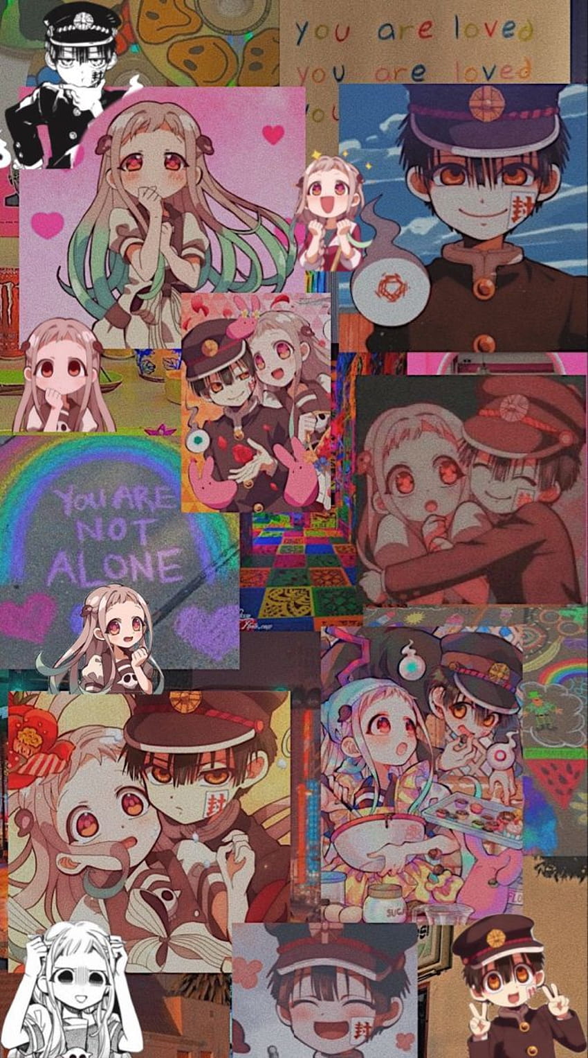 Toiletboundhanakokun, colourful anime HD phone wallpaper | Pxfuel