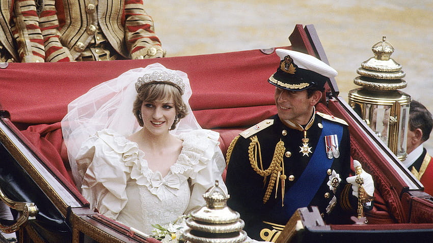 Detalhes do dia do casamento do príncipe Charles e da princesa Diana papel de parede HD