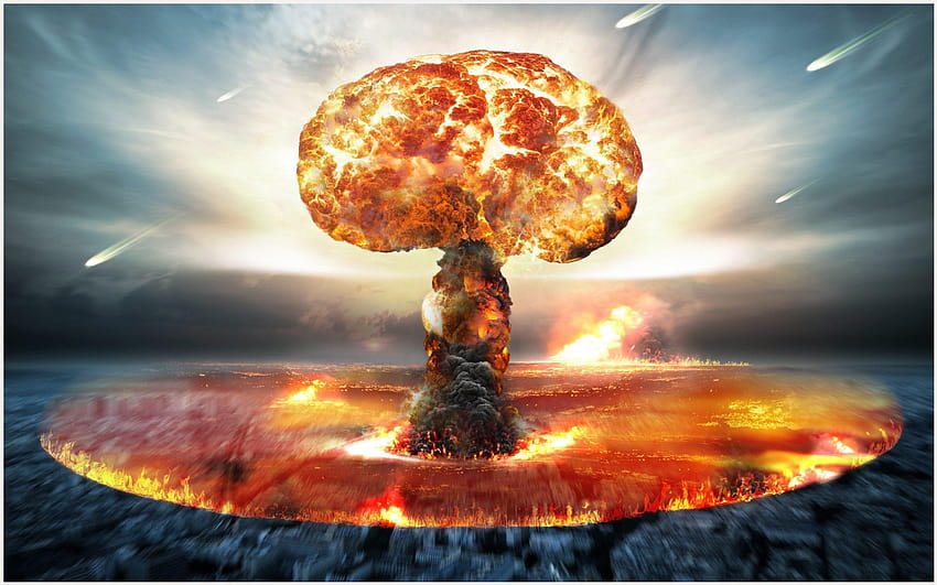 Explosion nucléaire, le tsar bomba Fond d'écran HD