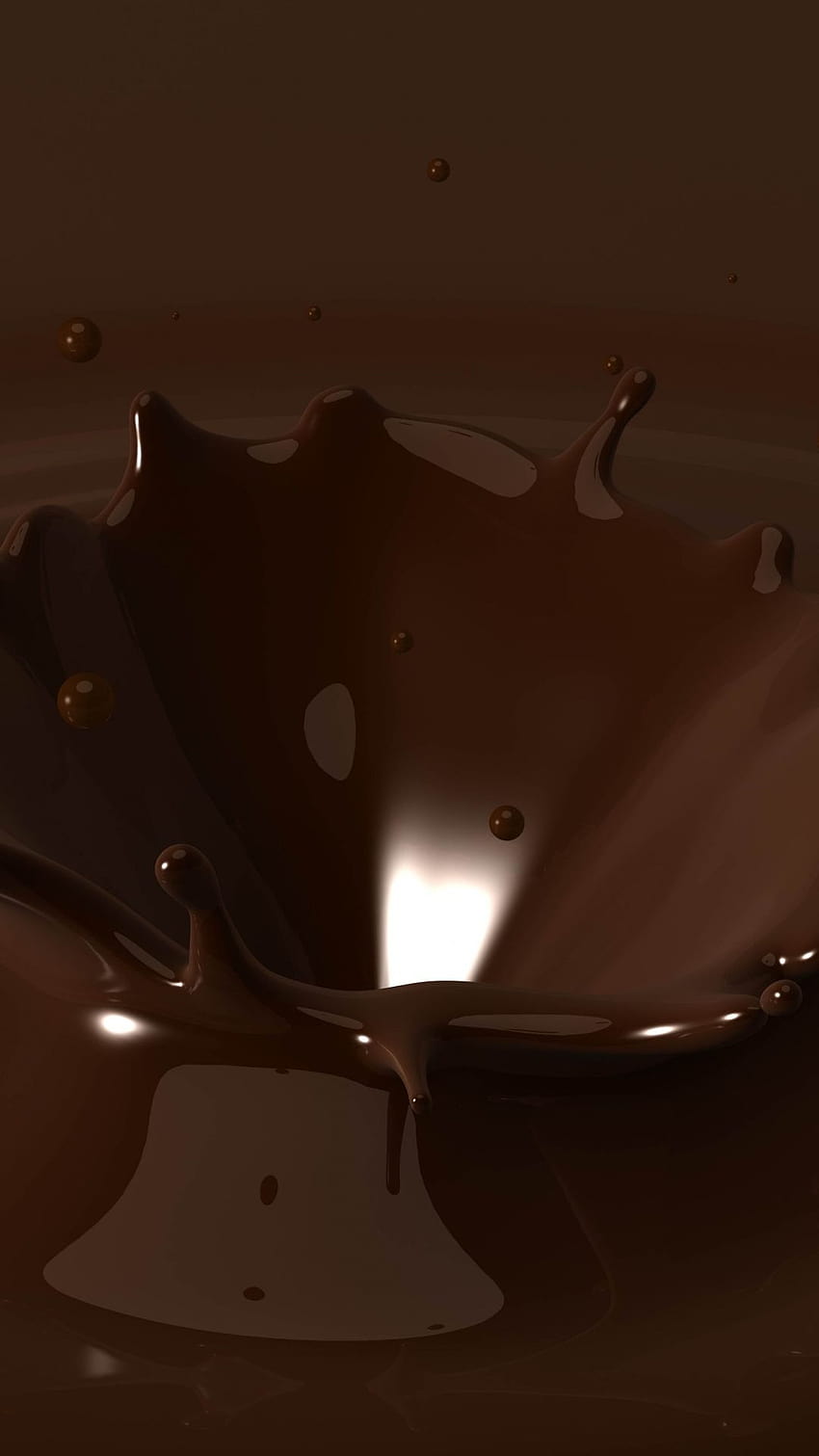 chocolate aesthetic HD phone wallpaper