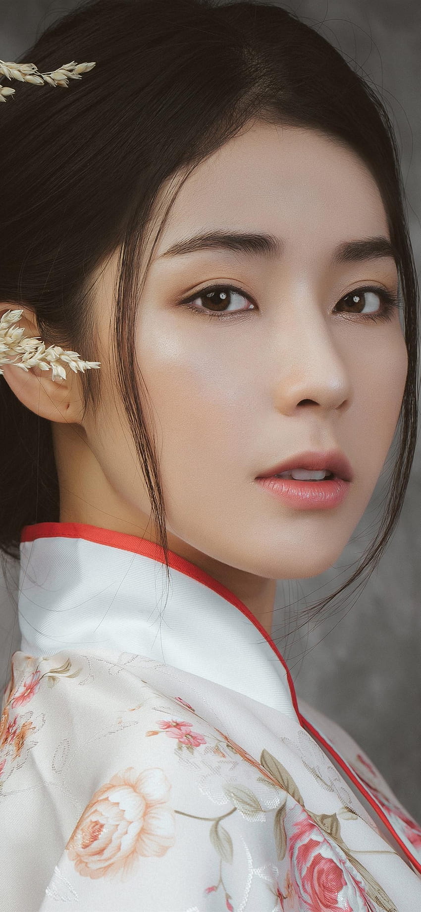 Beautiful Chinese girl face hairstyle reeds 1242x2688 iphone girl  beautiful face HD phone wallpaper  Pxfuel