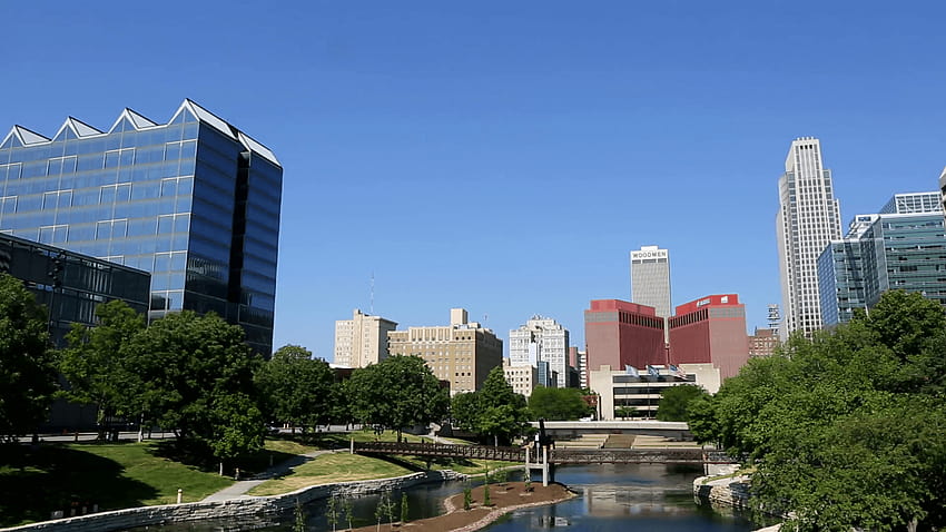 The skyline of downtown Omaha, Nebraska, the largest city in the, omaha ...