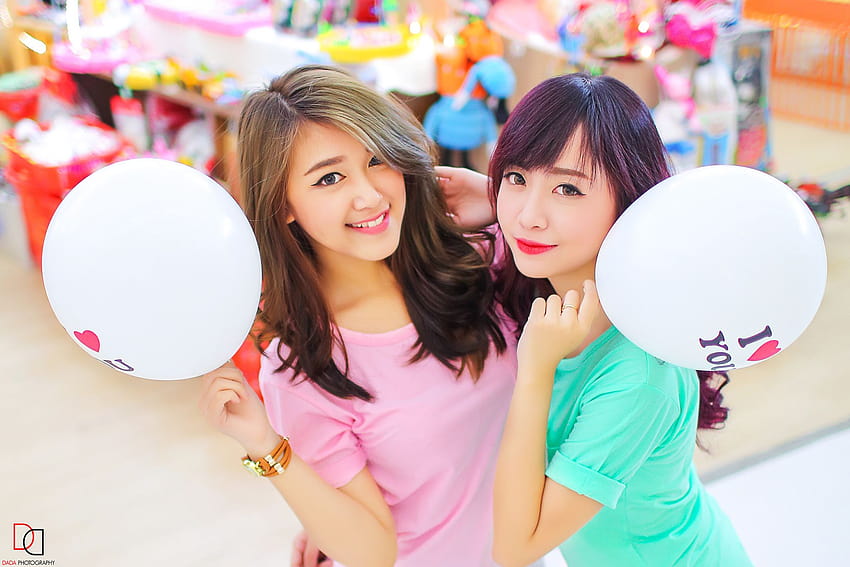 Vietnamese Teen Girls By xyz HD wallpaper
