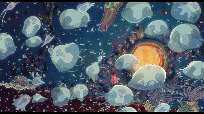 Fonds d'écran pour ordinateur portable Studio Ghibli esthétique Fond d'écran HD