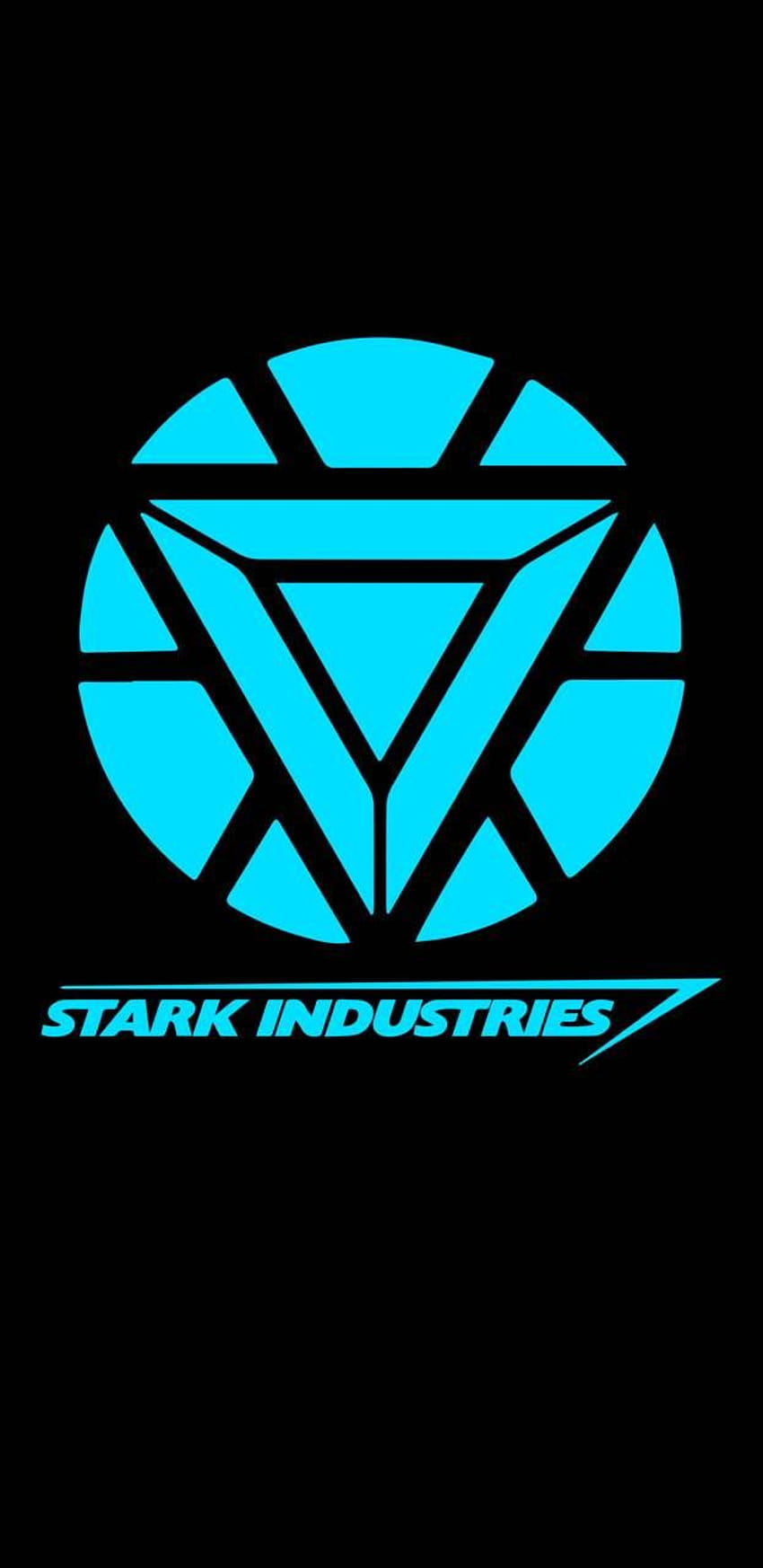 Stark Industries autorstwa Maharshi14, logo Stark Industries Tapeta na telefon HD