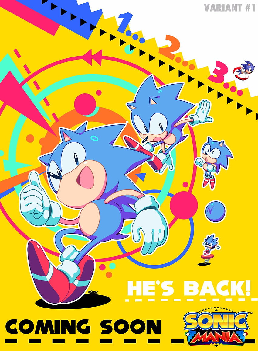 Sonic Mania Phone Wallpaper by Mateus Daniel Caetano  Mobile Abyss