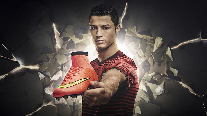Cristiano Ronaldo Nike Mercurial Football Boots HD wallpaper