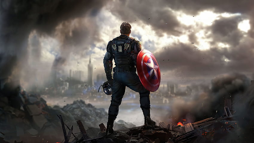 Captain America Marvels Avengers , Games, Backgrounds, and, marvel avengers pc HD wallpaper