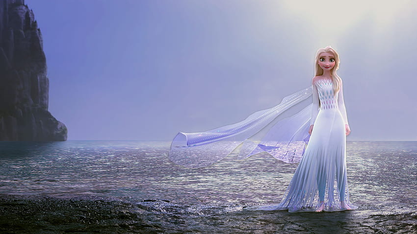 F2 Elsa Seashore, elsa with bruni HD wallpaper | Pxfuel