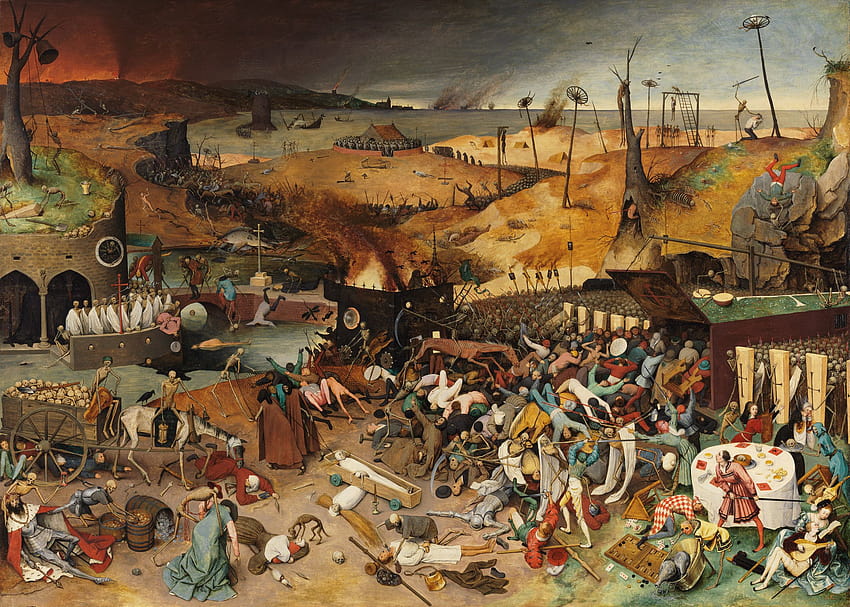 Il trionfo della morte, Pieter Bruegel il Vecchio Sfondo HD