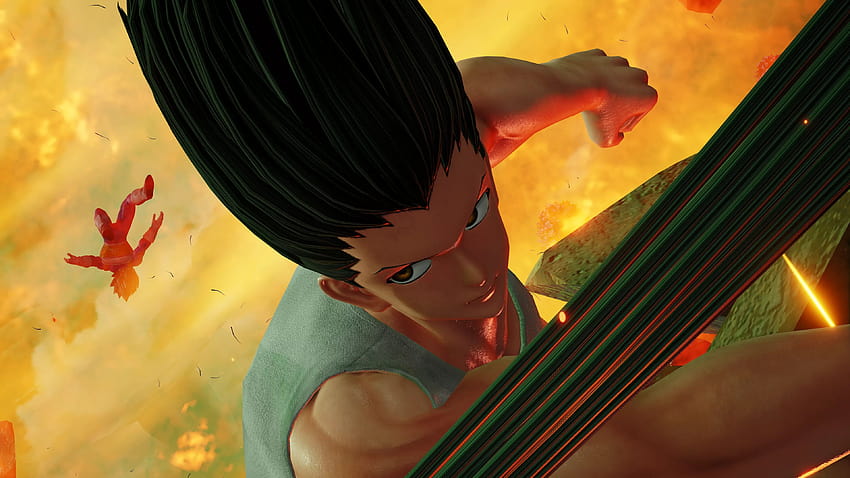 WALLPAPER Gon Freecss Limitation Transformation from Hunter X Hunter   Anime background Hunter x hunter Anime wallpaper