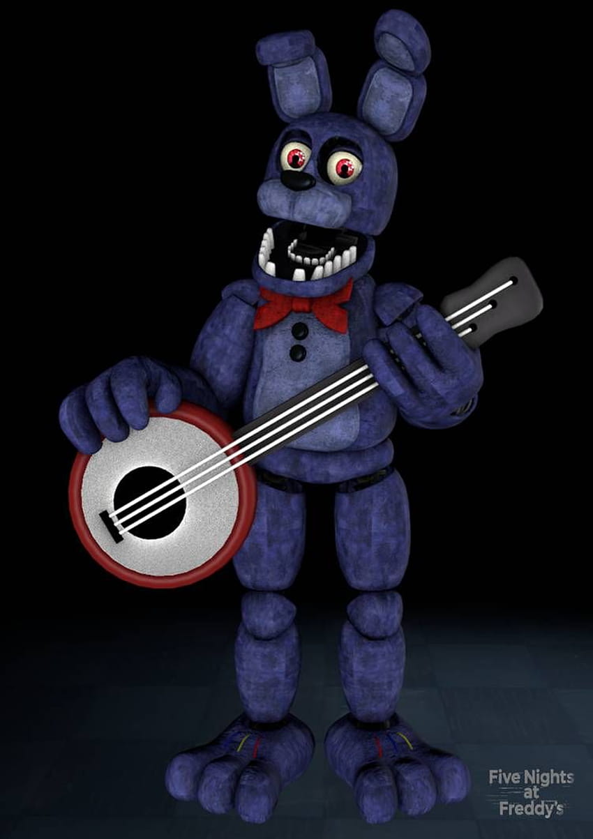 SFM FNAF) โปสเตอร์ Unwithered Bonnie โดย Mystic7MC วอลล์เปเปอร์โทรศัพท์ HD