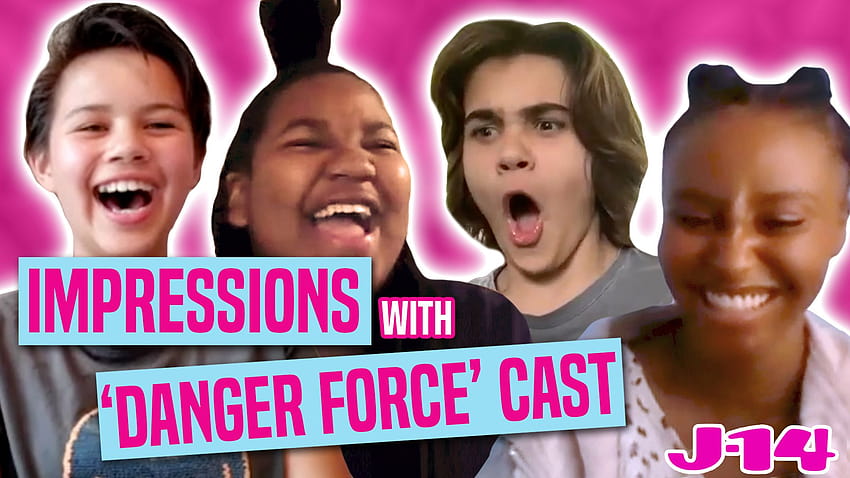 Nickelodeon'un 'Danger Force' Oyuncularının Ünlü İzlenimlerini İzleyin HD duvar kağıdı