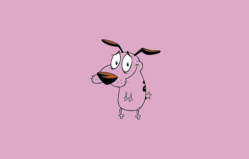 emotions, dog, Courage the cowardly dog, Courage HD wallpaper